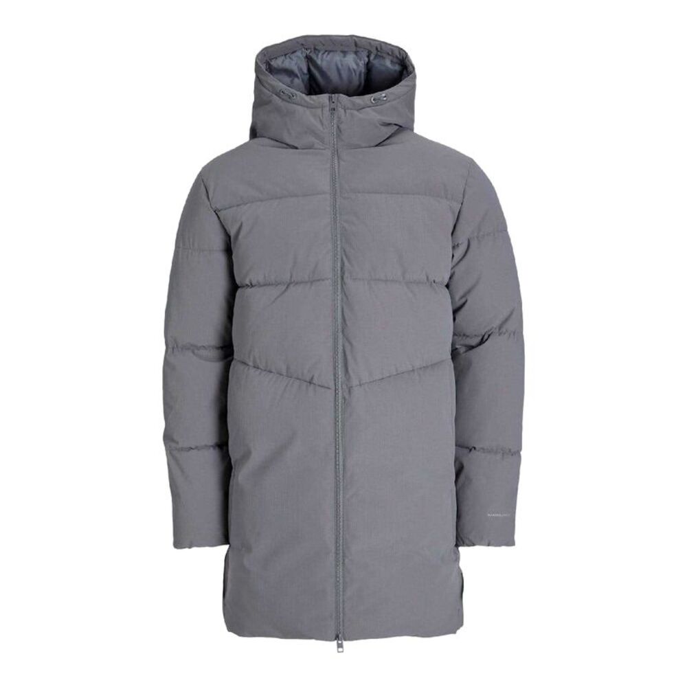 Jack And Jones Mens Brady Long Puffer Jacket / Gray